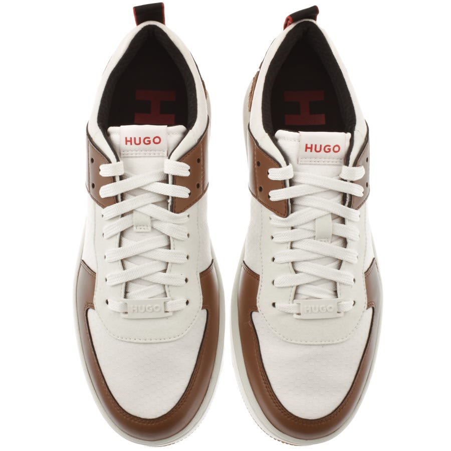 Hugo boss trainers brown 2025